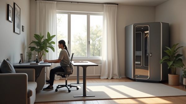 Augmentez votre productivité avec une cabine anti-bruit efficace